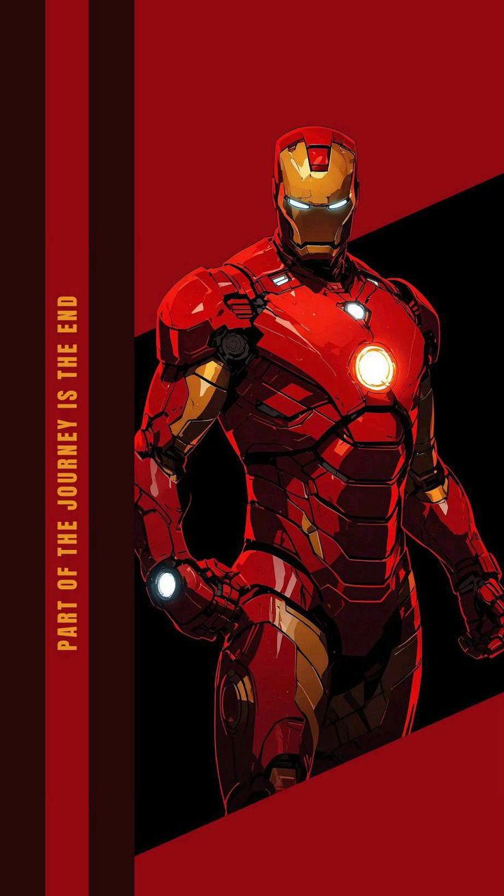 Iron Man 'Journey Is The End' Marvel Poster