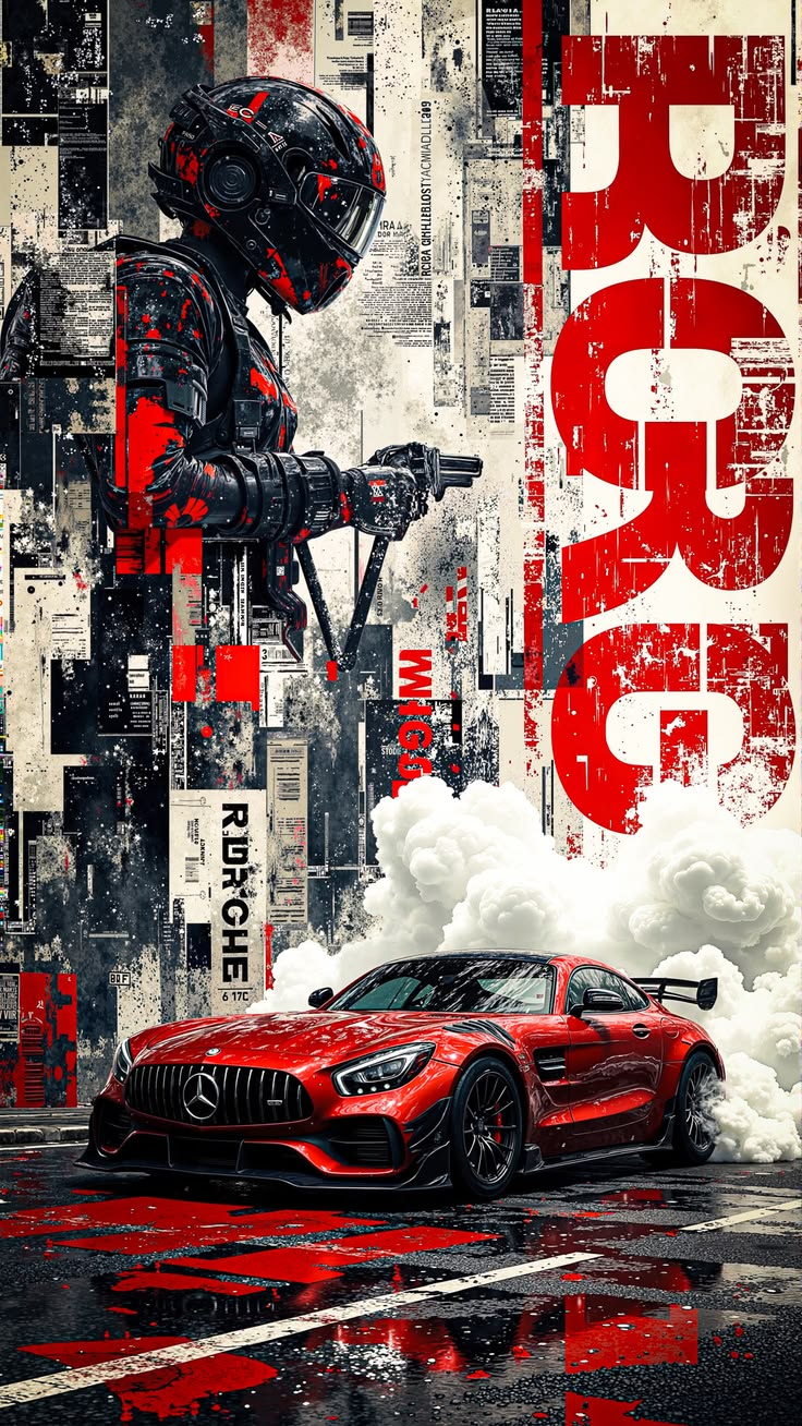 AMG Drift Machine Poster
