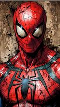 Spider-Man Comic Art Premium Poster
