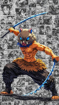 Inosuke Hashibira Action Premium Anime Manga Poster