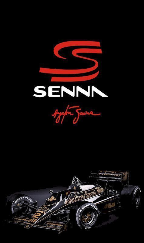The Senna Legacy: F1 Tribute Poster