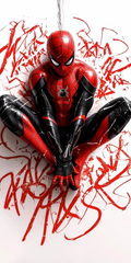 Spider-Man Graffiti Swing Poster