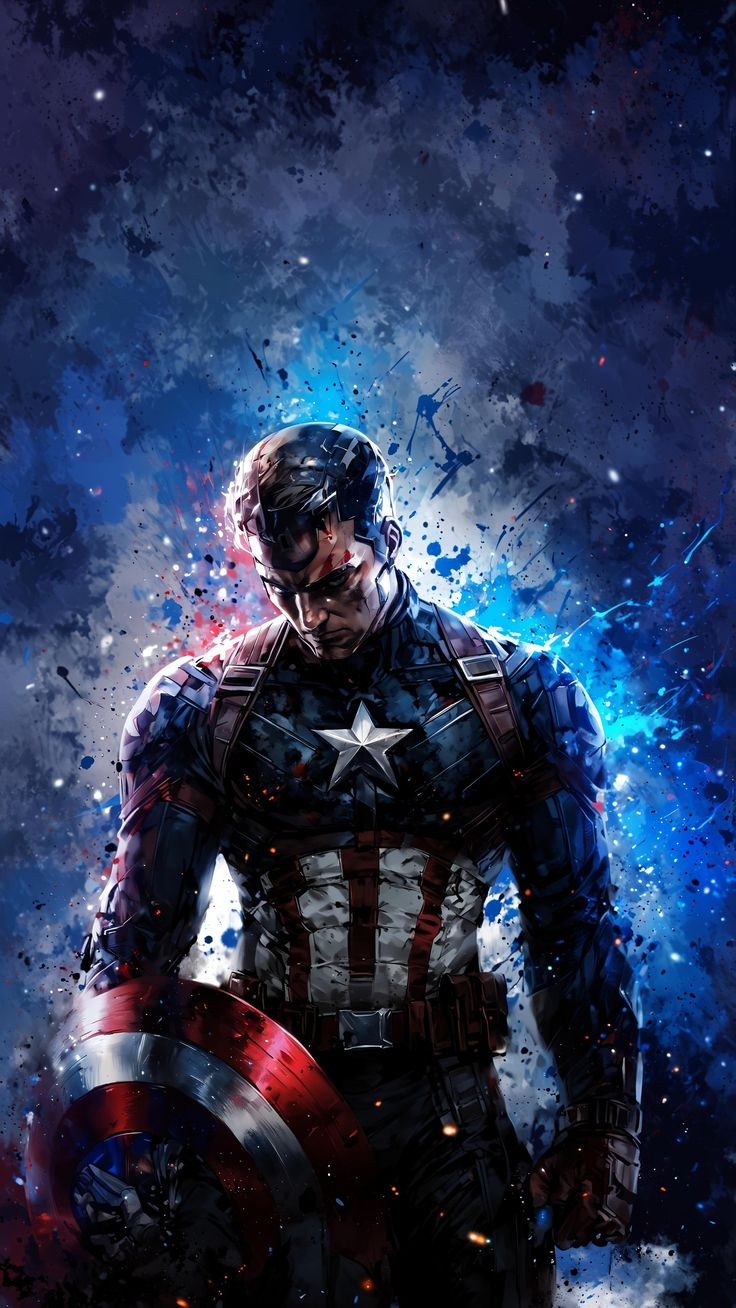 Captain America Battle Poster