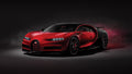 Red Bugatti Chiron Aesthetic Poster