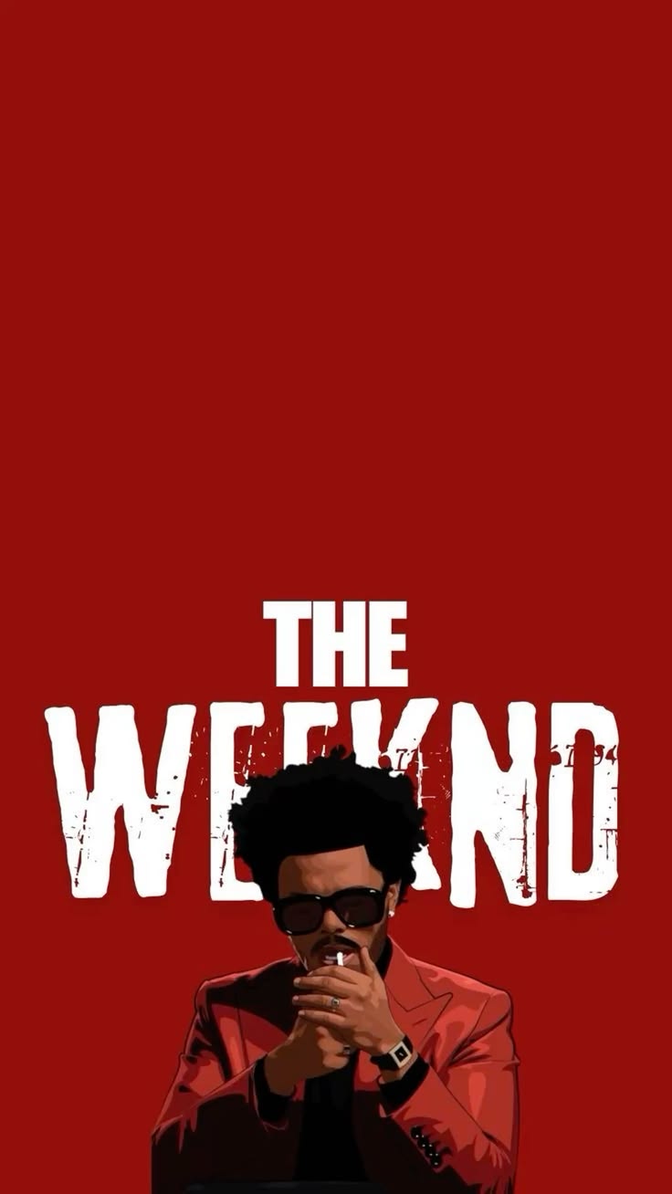 The Weeknd Minimal Poster