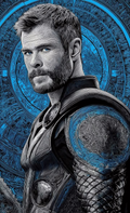 Thor Blue Realm Poster