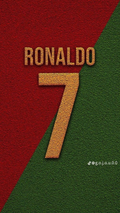 Ronaldo Number 7 Classic Poster