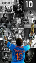 Sachin Tendulkar: Legends of Cricket Vintage Poster