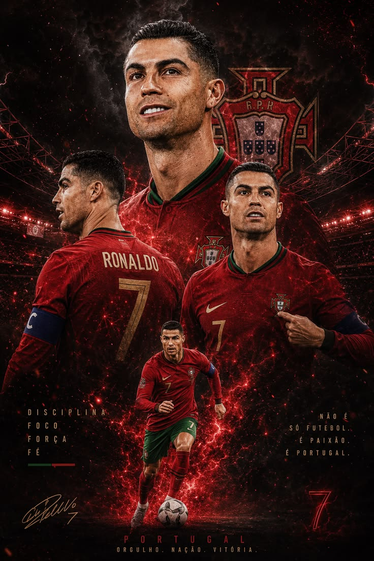 Portugal Legend Collage Poster