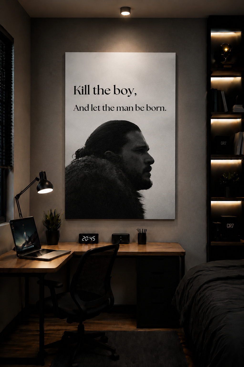Kill The Boy Quote Poster