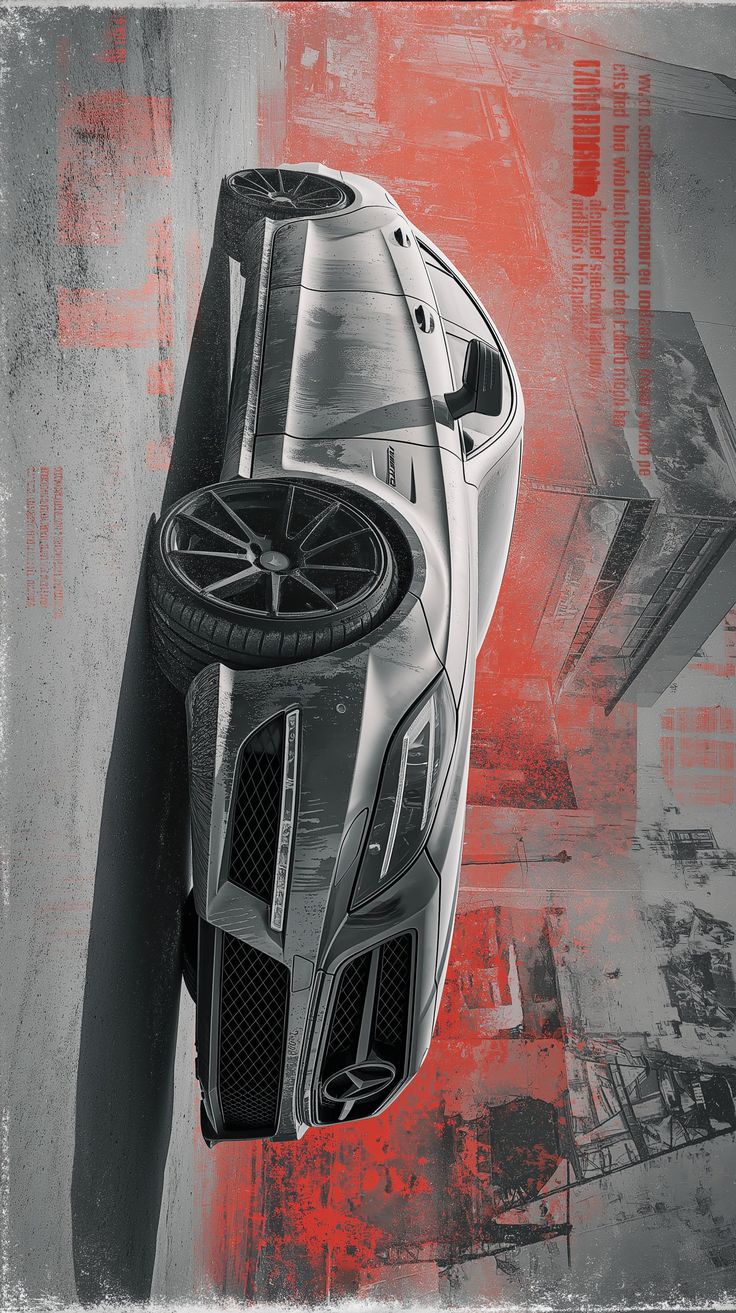 Mercedes Aero Stealth Poster