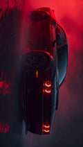 Sunset Muscle Dodge Poster