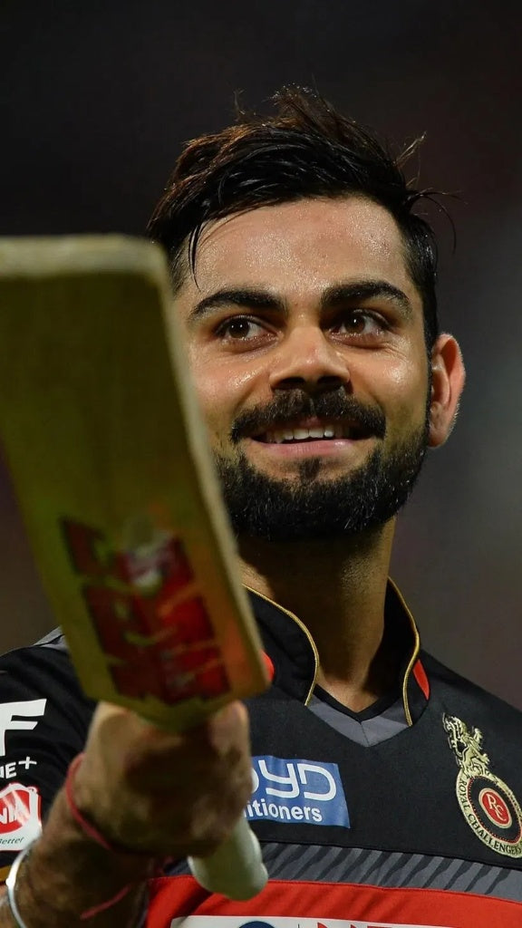King Kohli Loyalty RCB Edition Cricket Poster