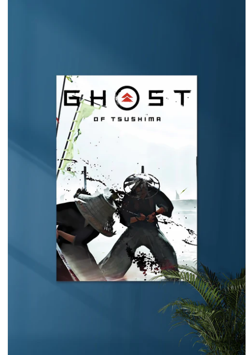 Ghost of Tsushima Warrior Poster