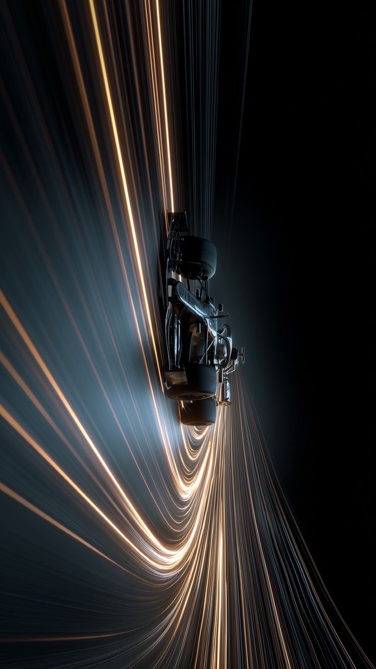 Velocity Tunnel: Dark F1 Wall Art