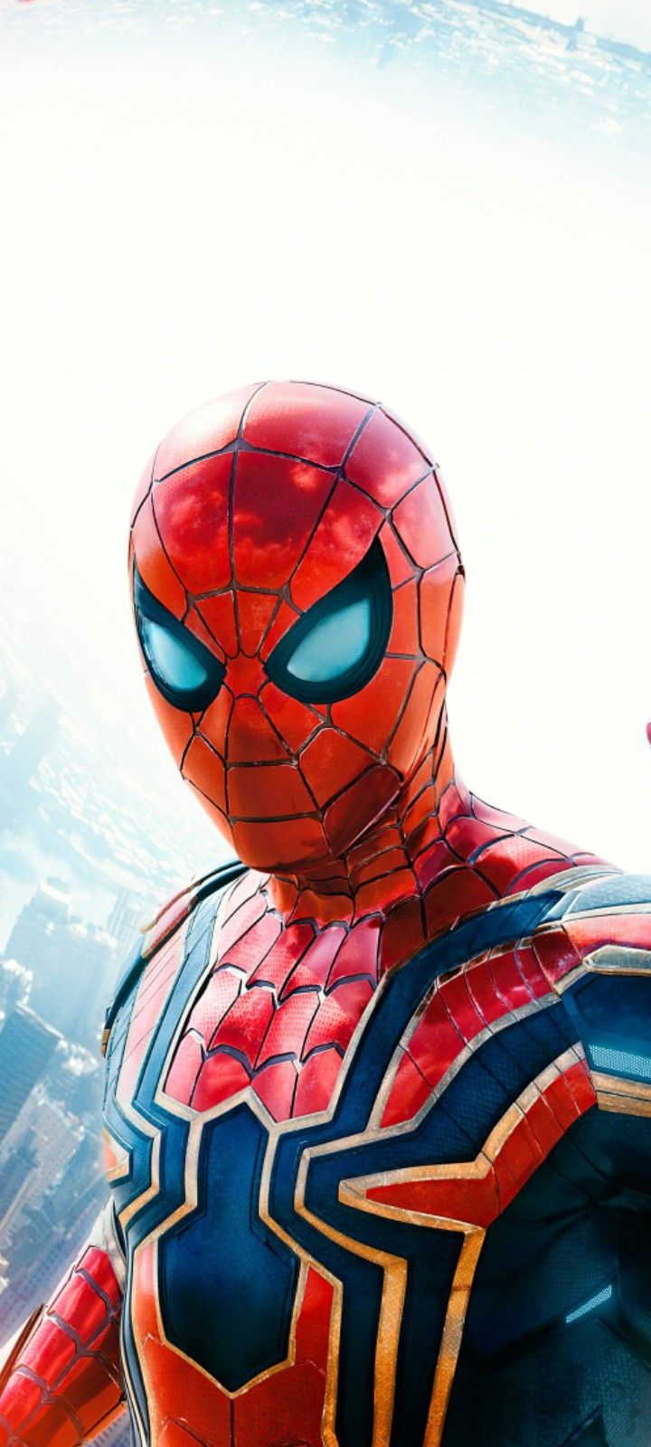 Spider Hero Close-Up Poster