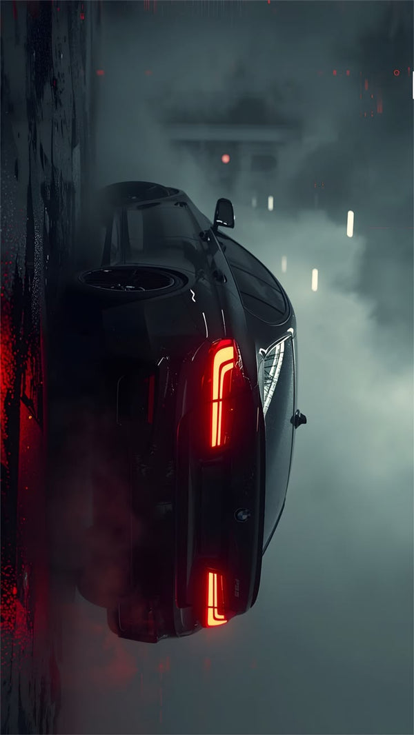 BMW Midnight Fog Poster