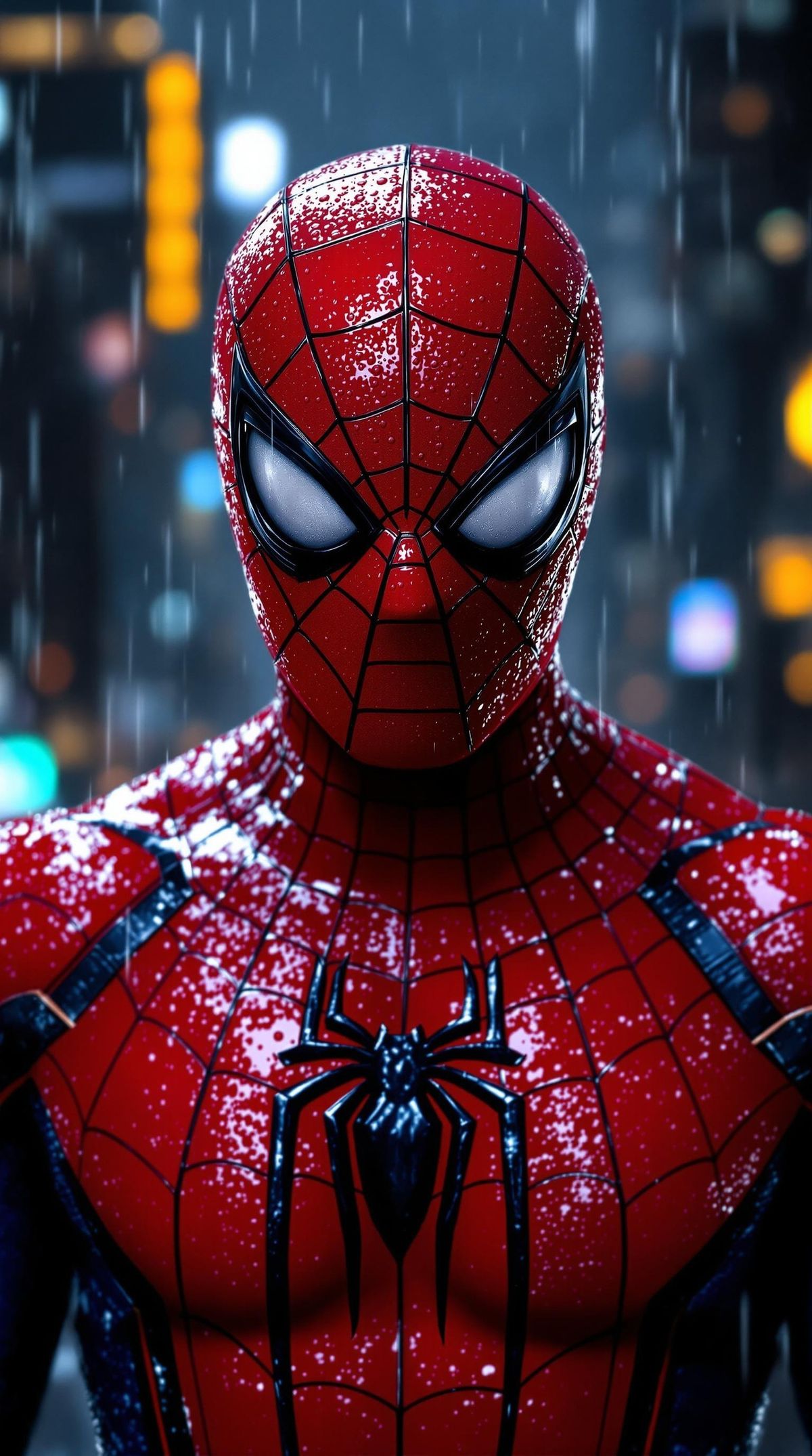 Spider-Man Comic Art Poster