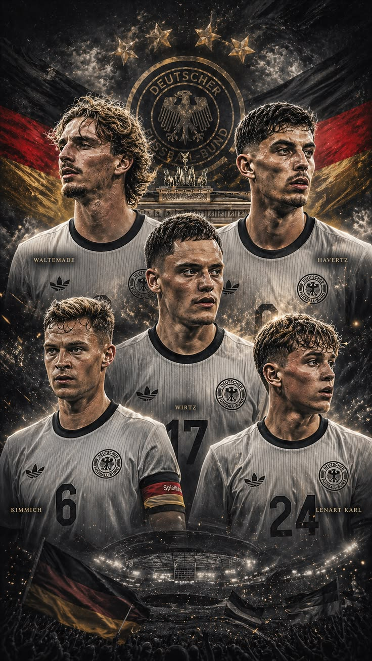 Germany Football Stars Wall Art