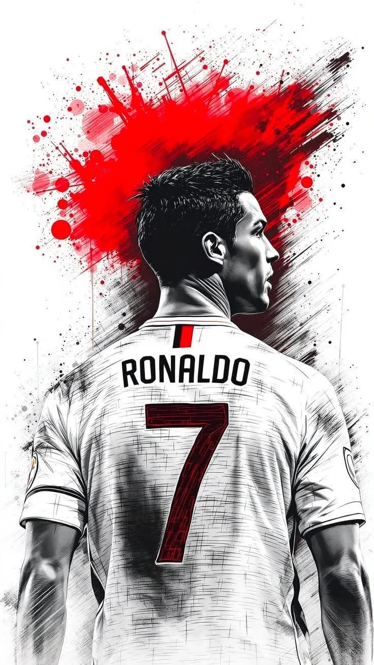 CR7 Number 7 Legacy Poster