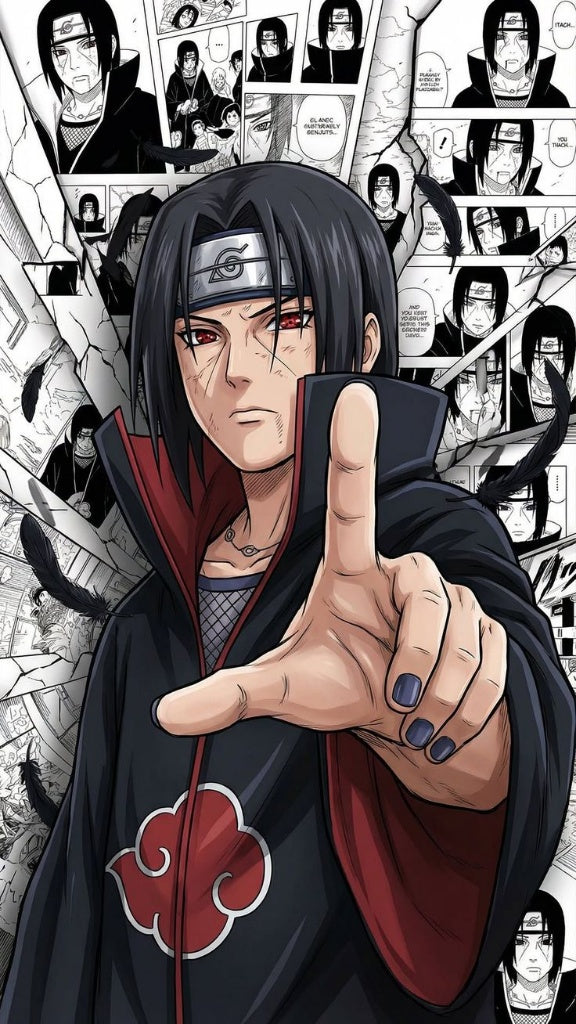 Itachi Uchiha Premium Anime Manga Poster