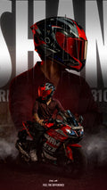Rider Helmet Edition Poster