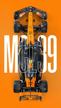 F1 Racing Car Poster - McLaren