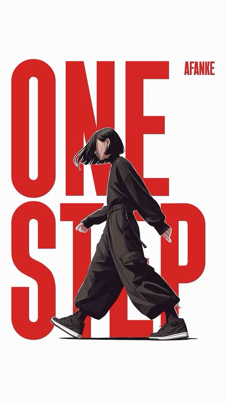 One step Poster