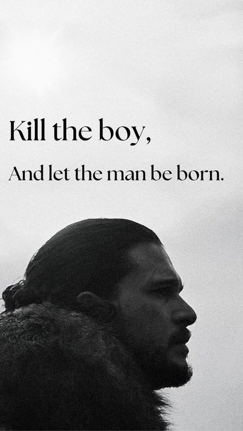 Kill The Boy Quote Poster