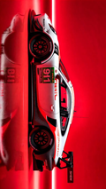 Porsche 911 GT3 RS Dark Red Canvas Poster