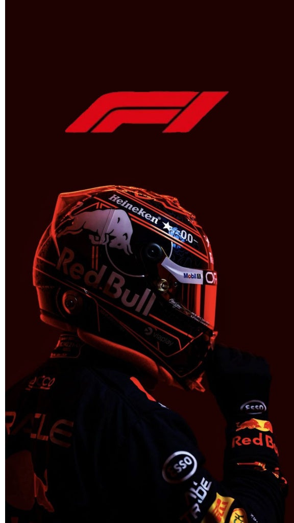 F1 Red Bull Racing Helmet Premium Poster