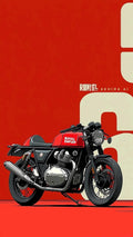 Royal Enfield Retro Poster