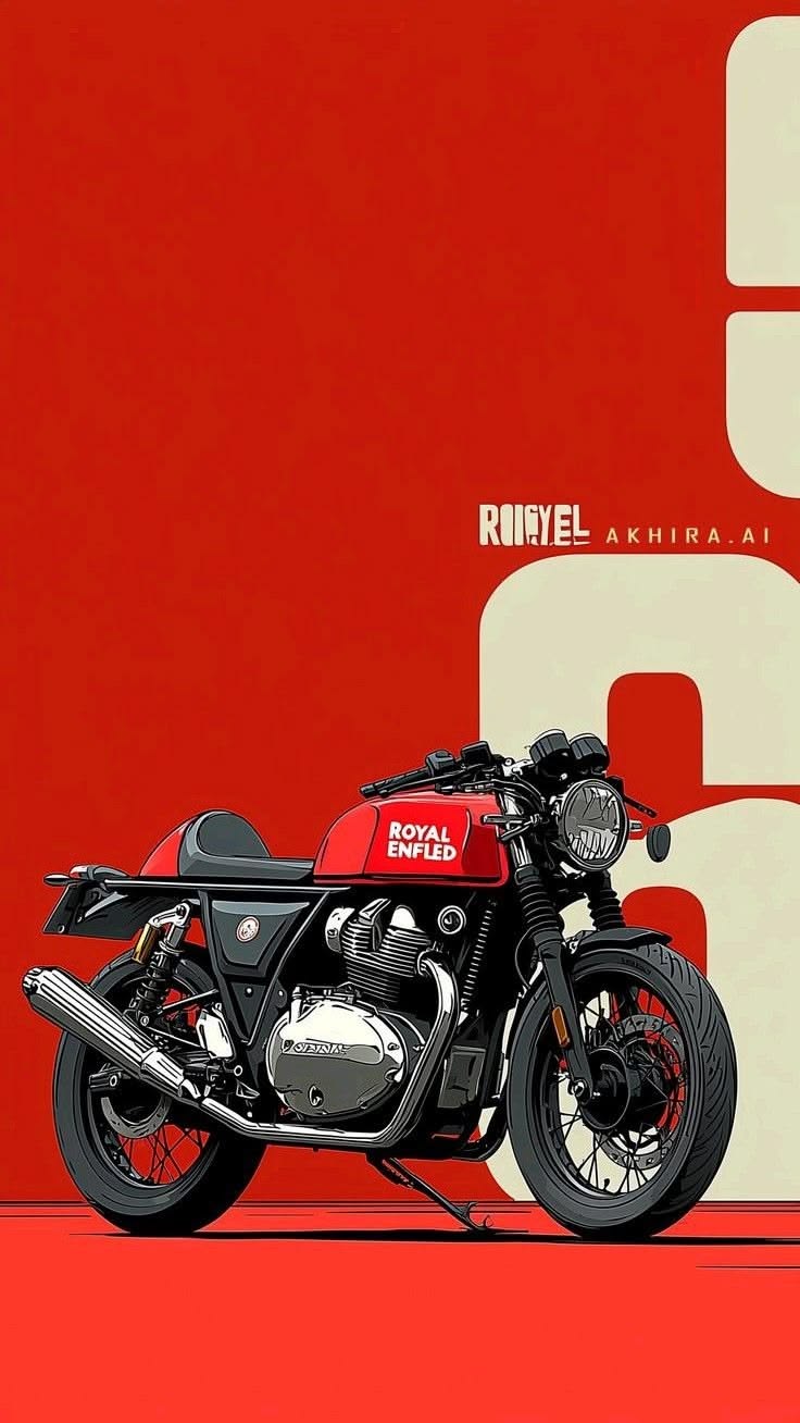 Royal Enfield Retro Poster
