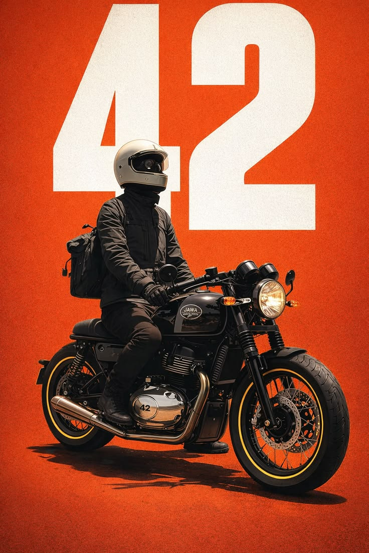 Jawa 42 Urban Rider Poster