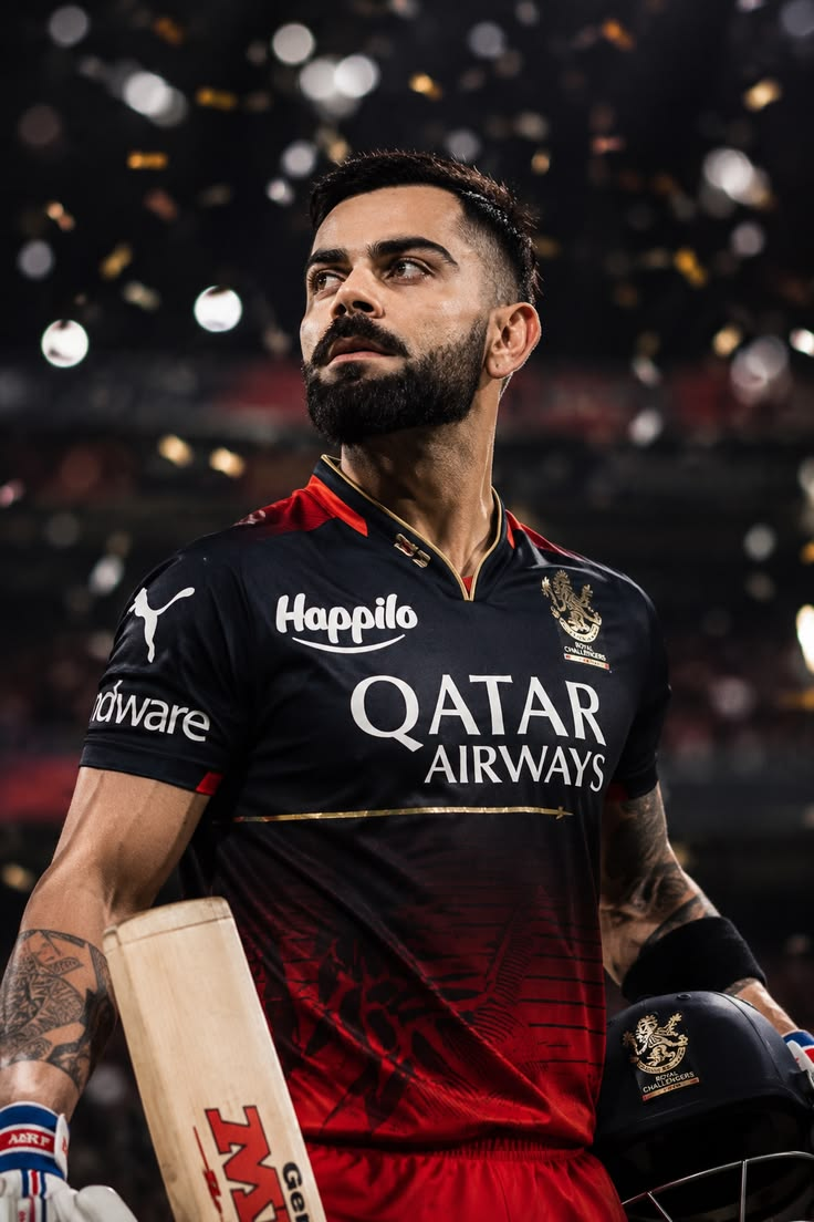 Virat Kohli RCB Champion Poster