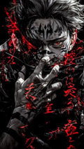 Dark Anime Warrior Poster