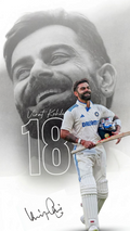 Virat Kohli No.18 Poster