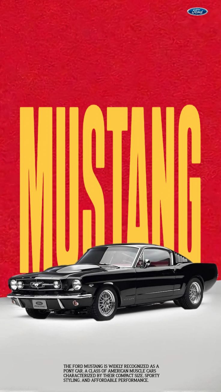 Mustang GT Poster