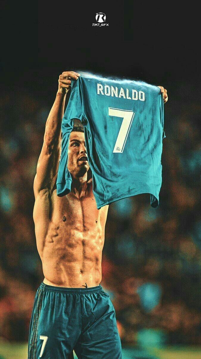 Cristiano Ronaldo Jersey Tribute Poster