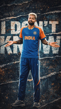 Hardik Pandya I Don't Know Poster