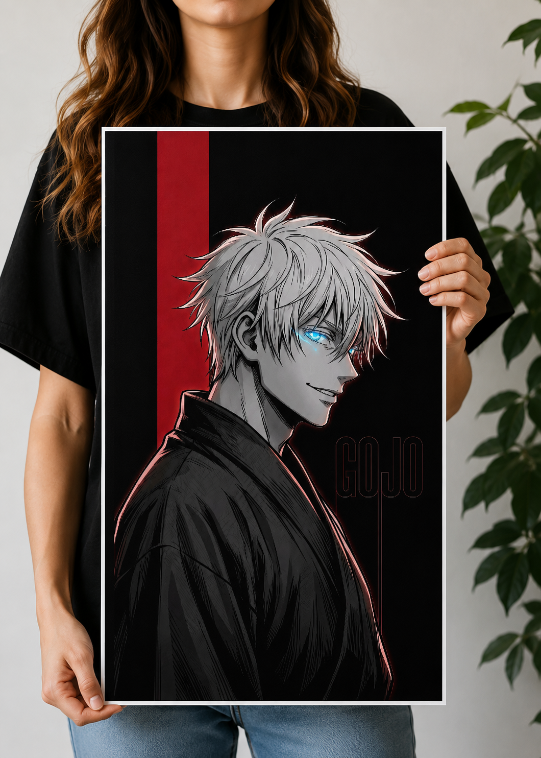 Gojo Satoru Anime Poster