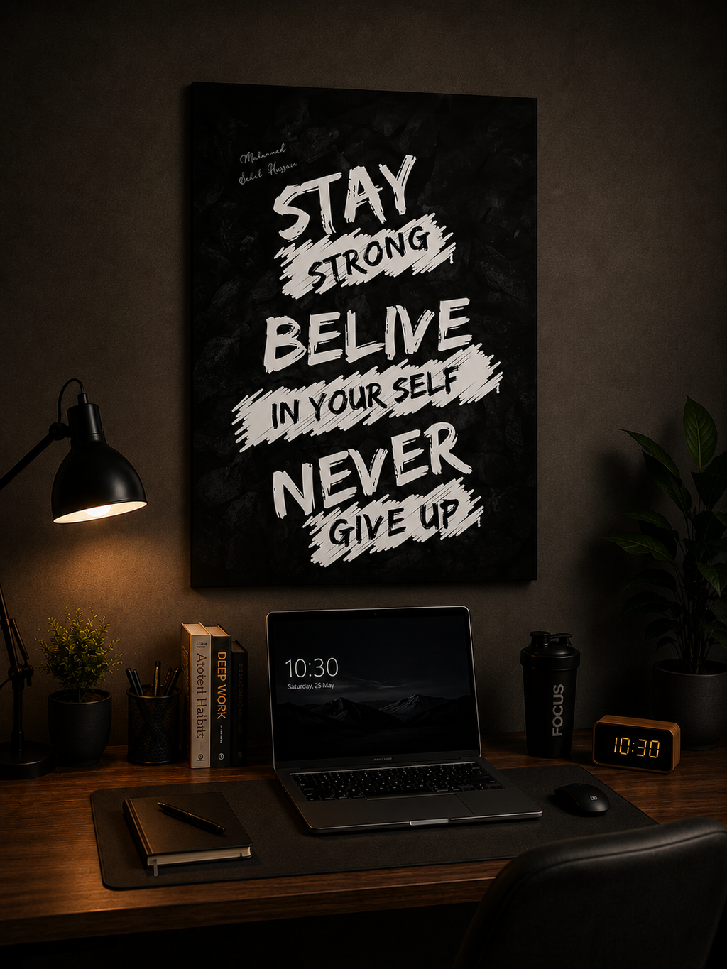 Stay Strong Believe Poster