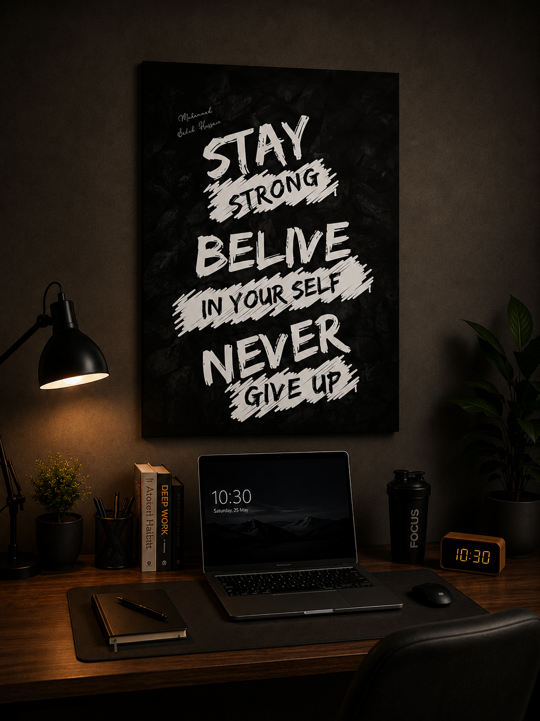 Stay Strong Believe Poster