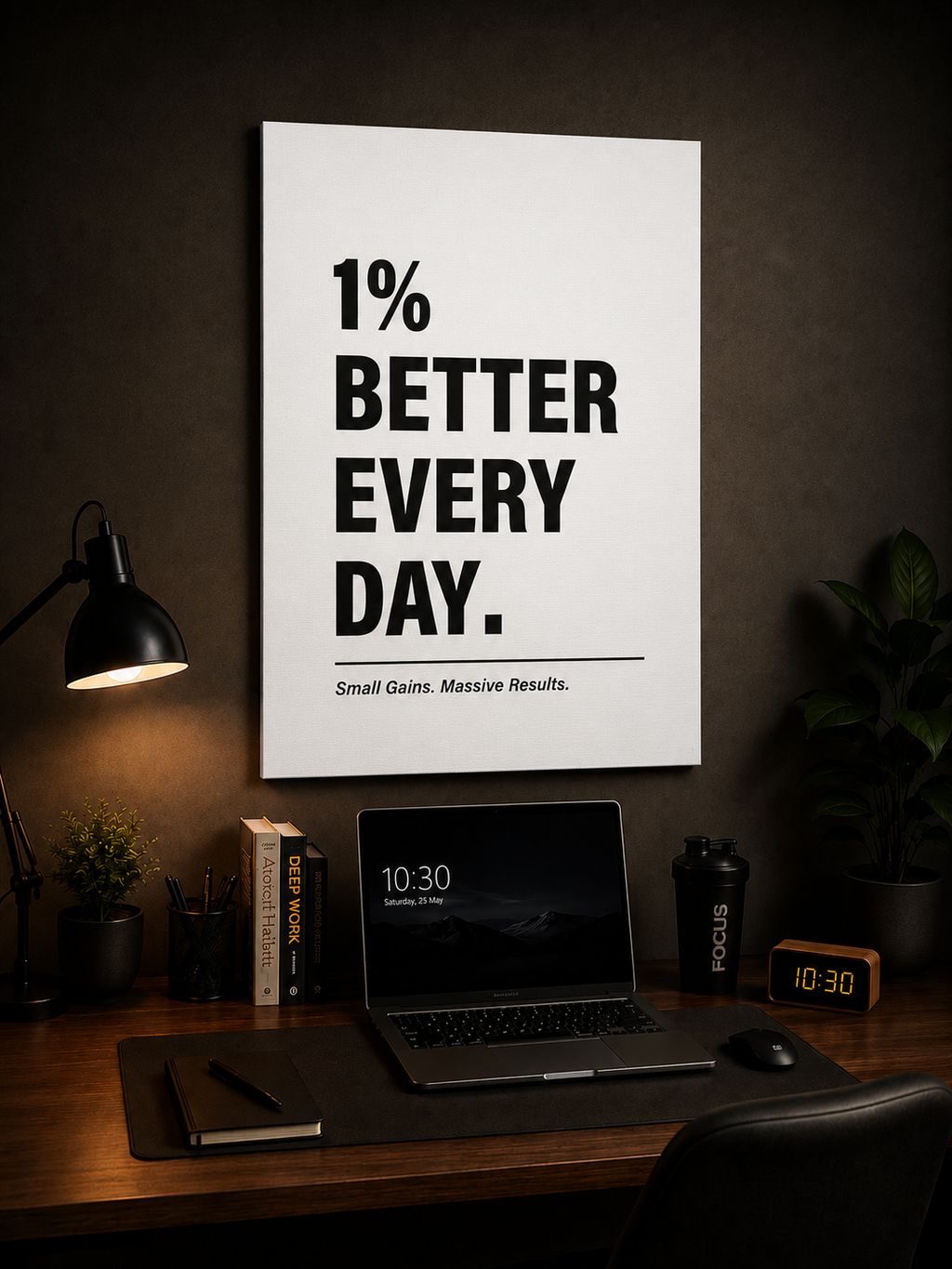 One Percent Better Poster