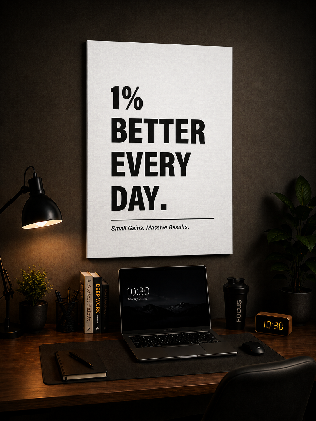 One Percent Better Poster