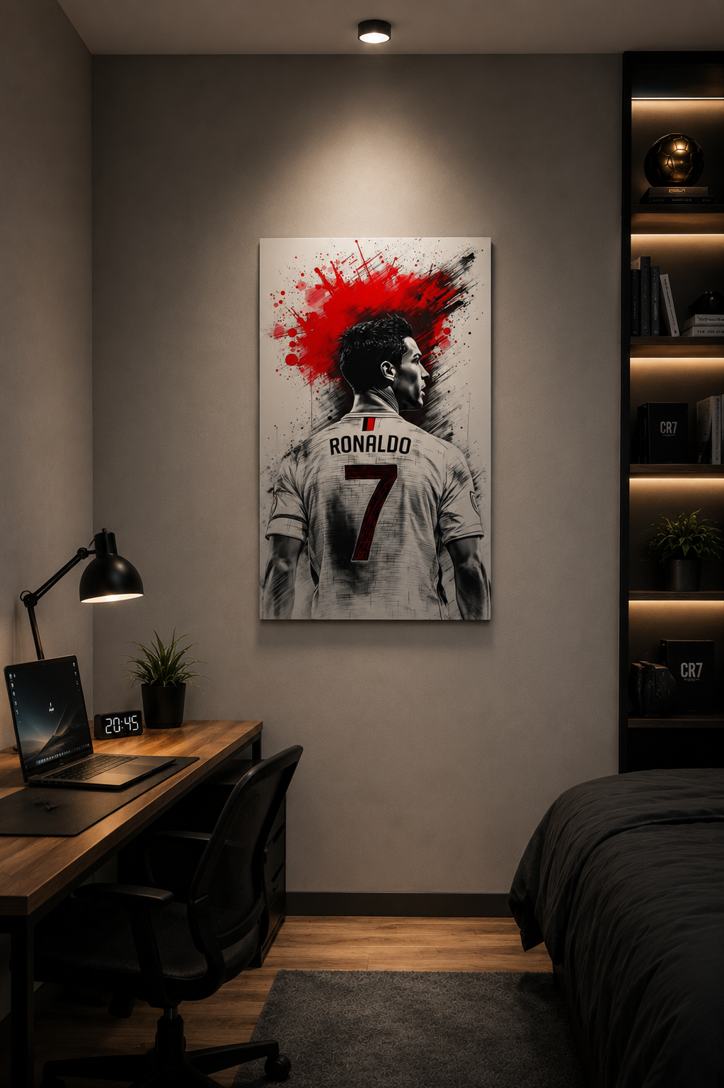 CR7 Number 7 Legacy Poster