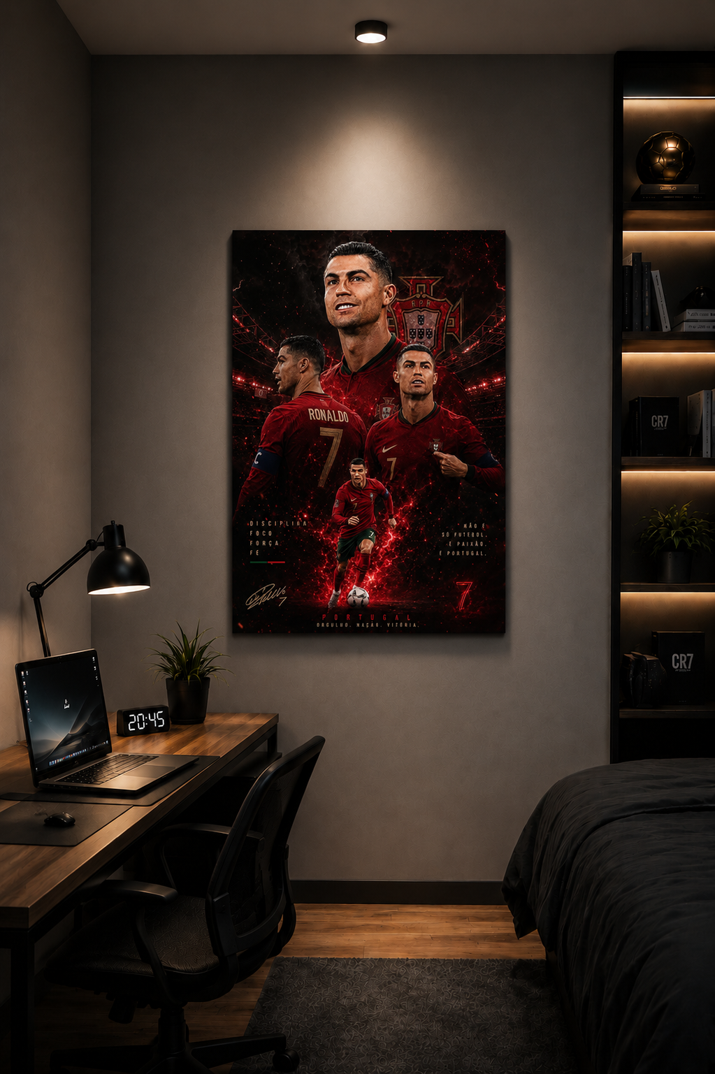 Portugal Legend Collage Poster