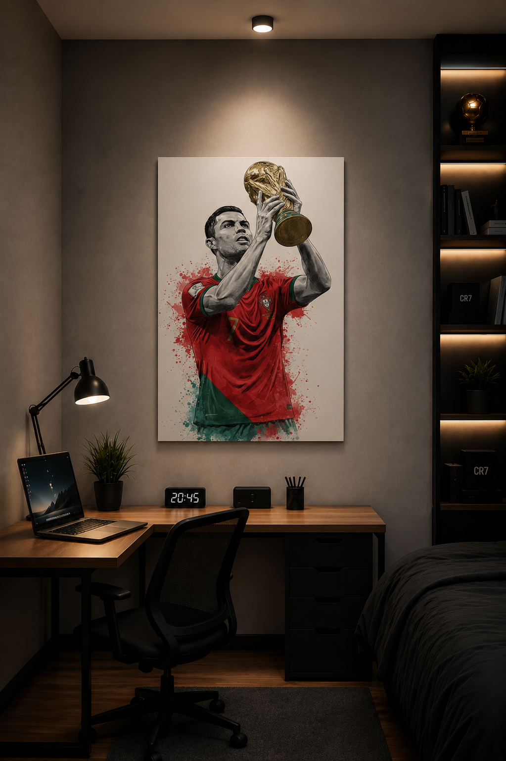 CR7 Trophy Glory Poster