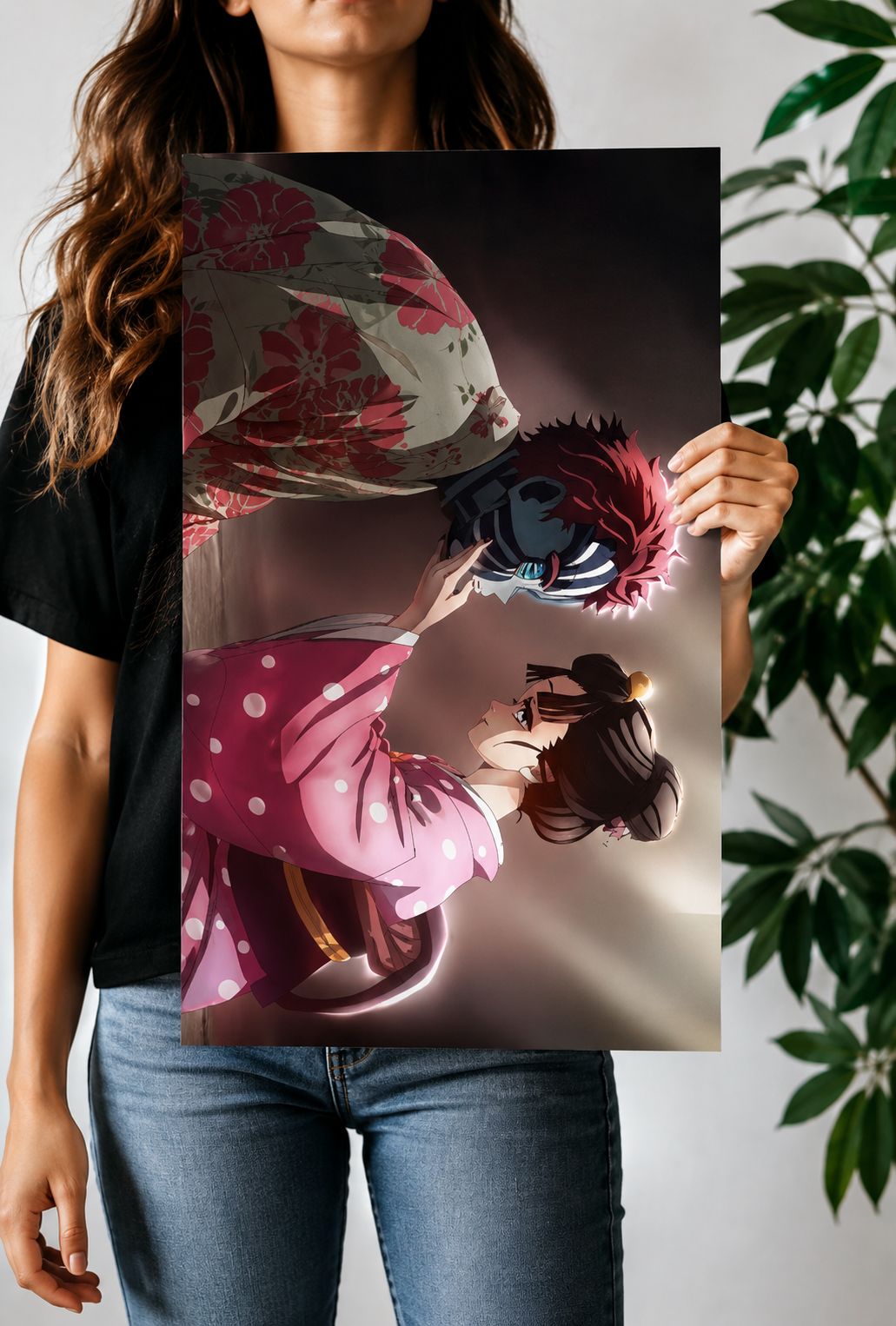 Eternal Touch – Anime Love Wall Art