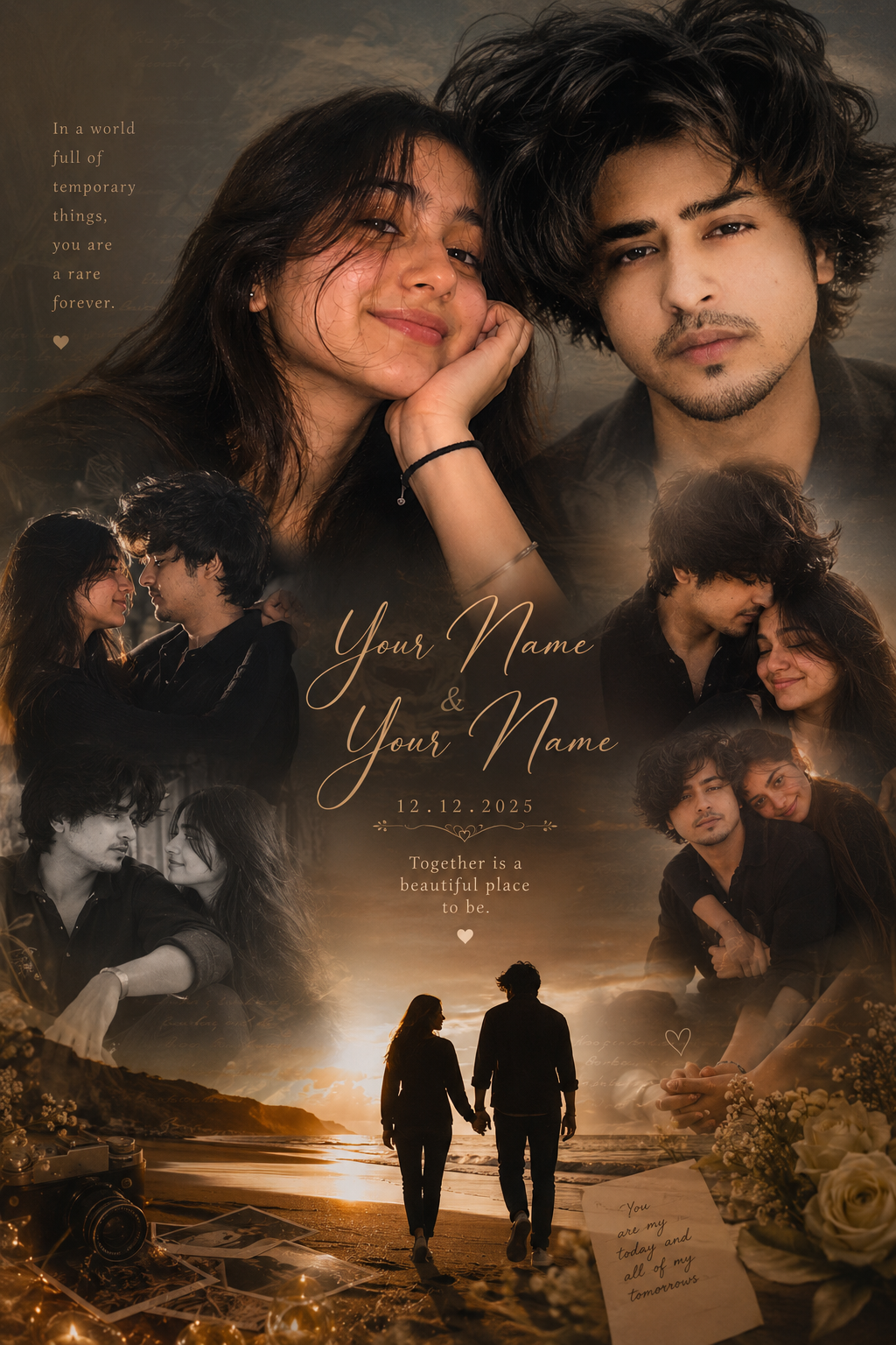 Custom Couple Poster